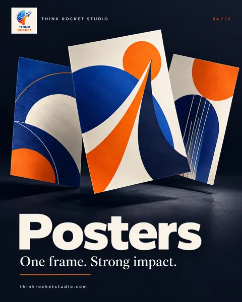 Posters — Think Rocket Studio